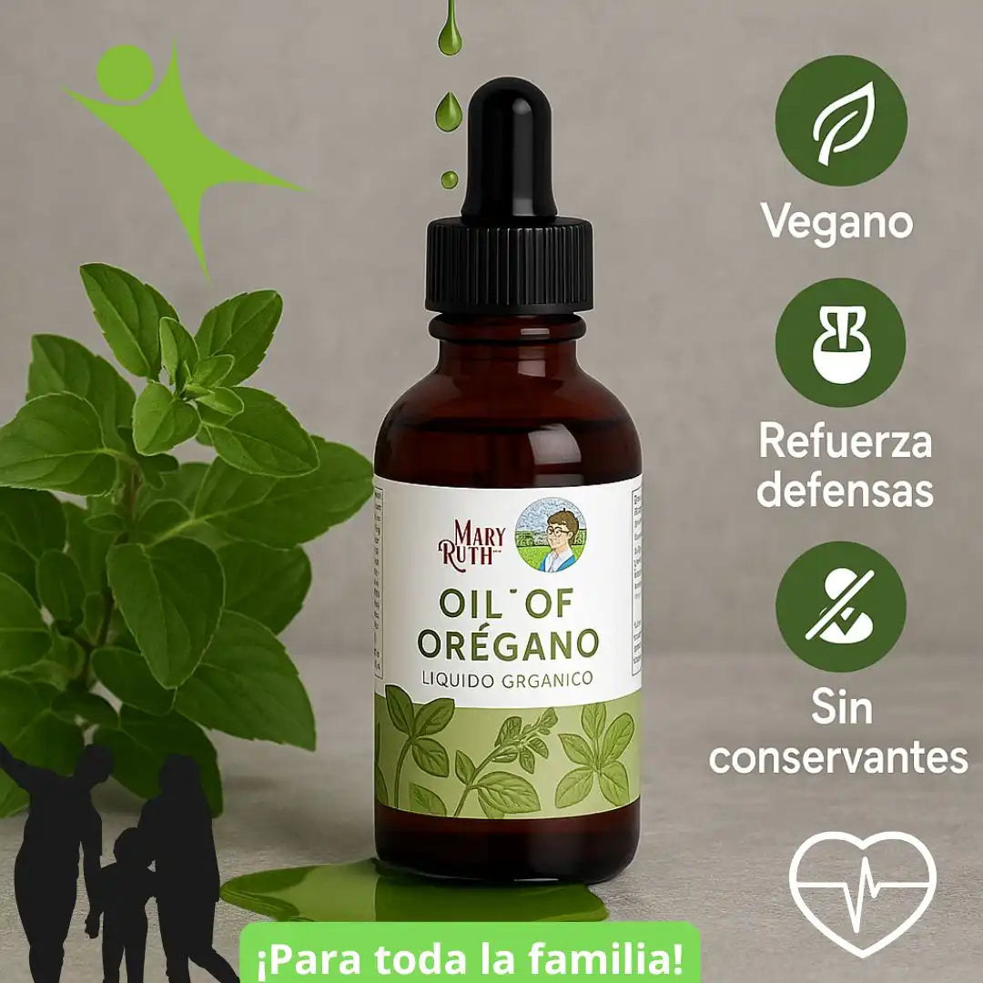 OregaDrop™ | Aceite de Orégano Líquido Orgánico (Gotas)