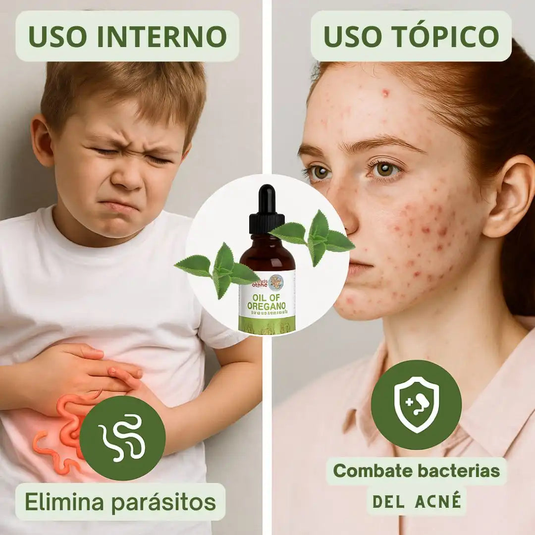 OregaDrop™ | Aceite de Orégano Líquido Orgánico (Gotas)