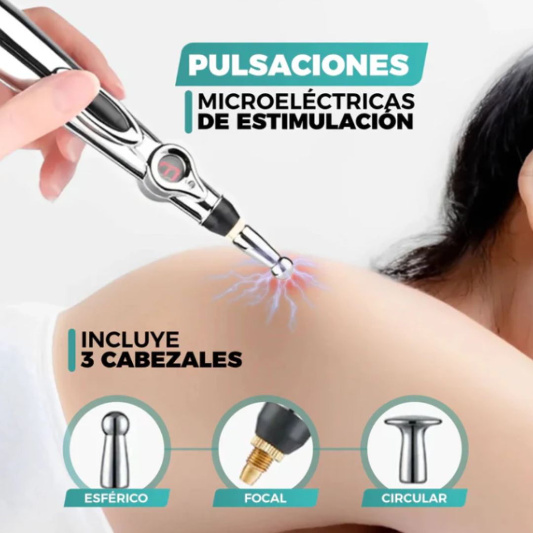 Acupen™ – Lápiz Masajeador de Acupuntura | Mejora tu circulación, relaja y elimina el dolor