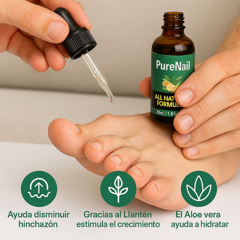 PureNail Gotas| Ayuda a Restaurar la apariencia de tus Uñas