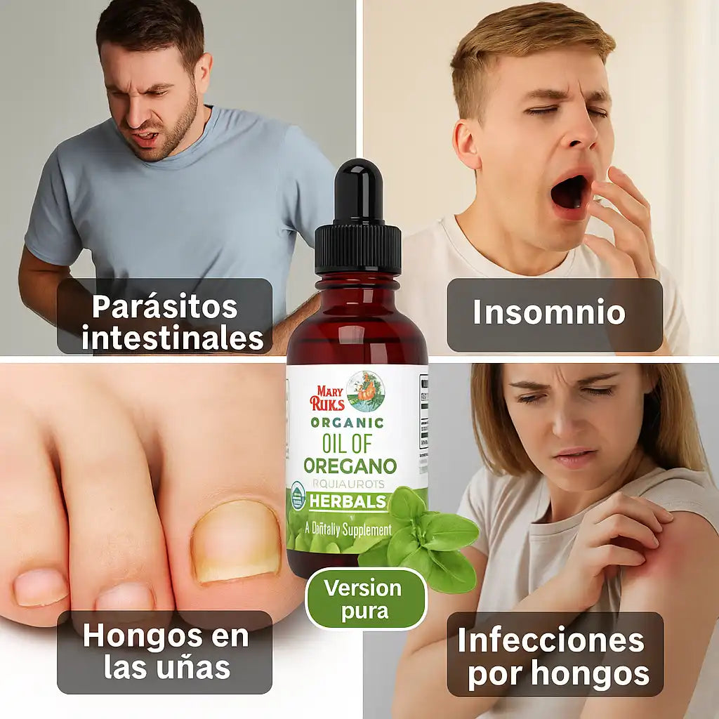 OregaDrop™ | Aceite de Orégano Líquido Orgánico (Gotas)