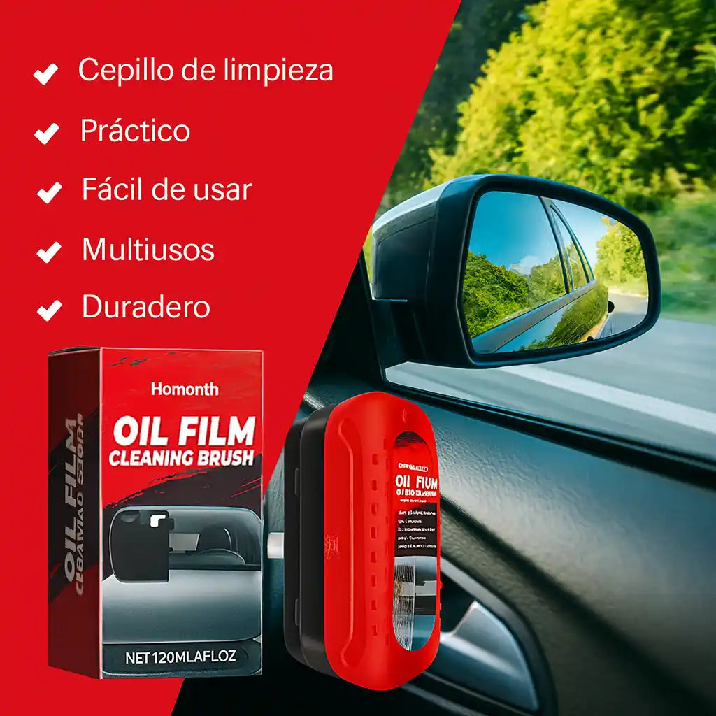 ClearView™ Cepillo Limpiador para Vidrios – Visibilidad total y sin manchas