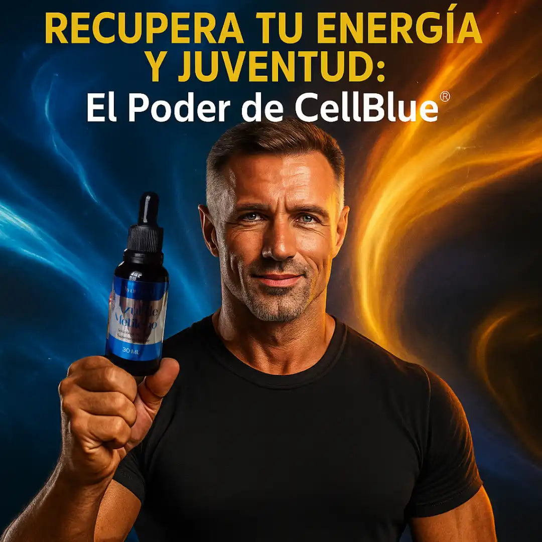 CellBlue® | Azul de Metileno - Activa tu mente, enfoque y memoria al 100%