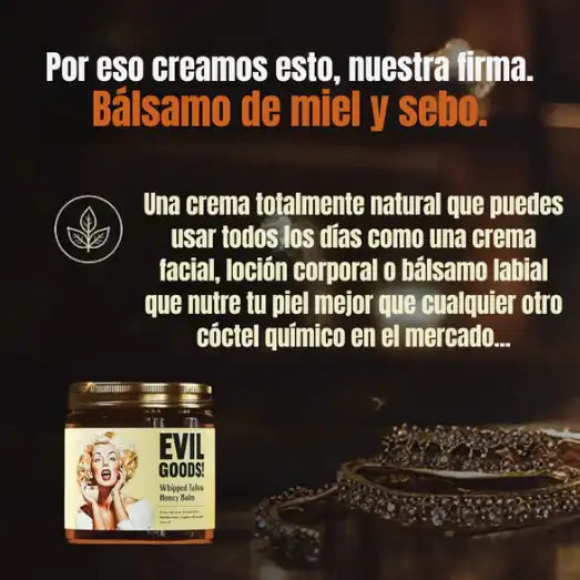 Evil Goods | Bálsamo de Manteca de Res y Miel - Gratis Ebook