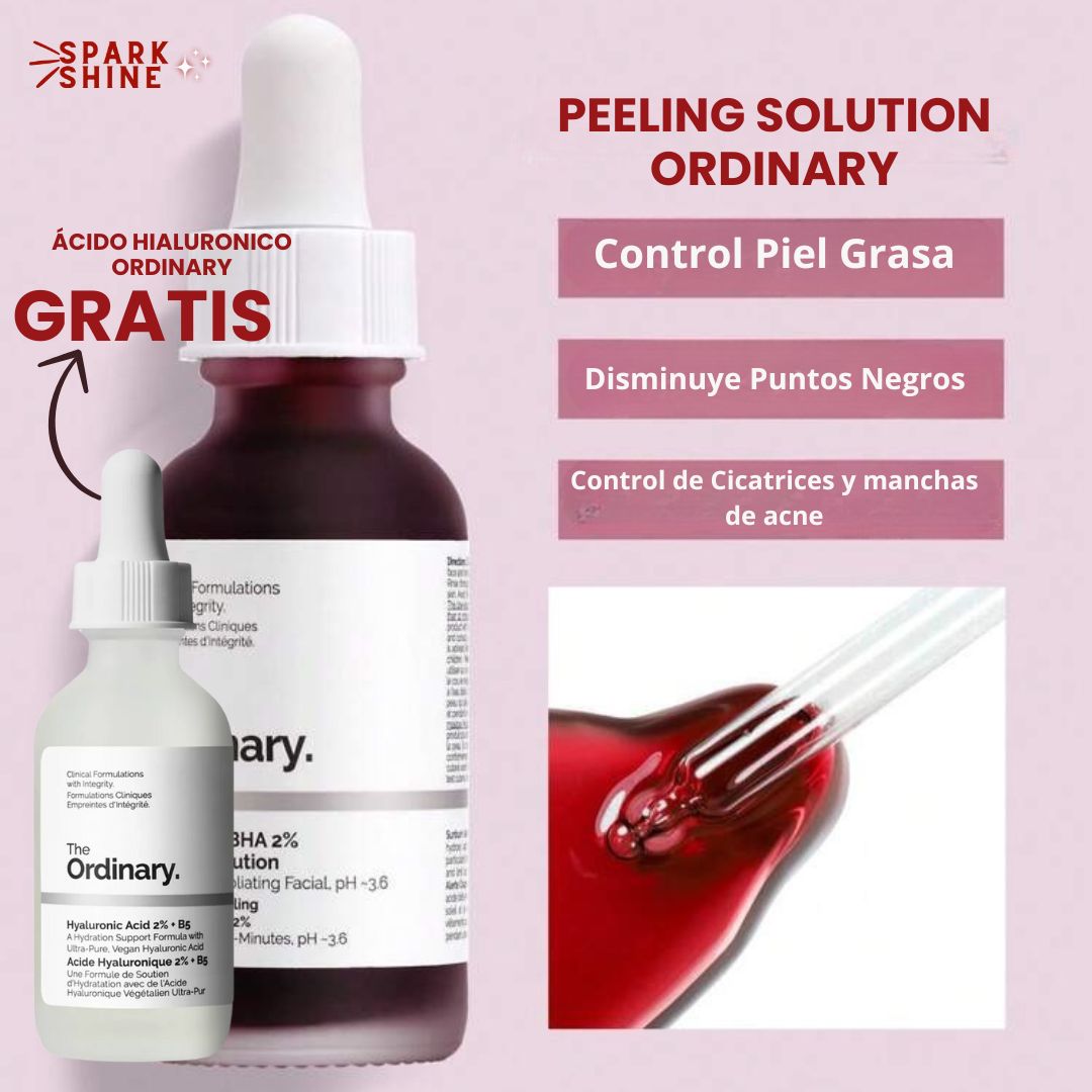 Peeling Solution Ordinary - Lleva GRATIS Acido Hialuronico