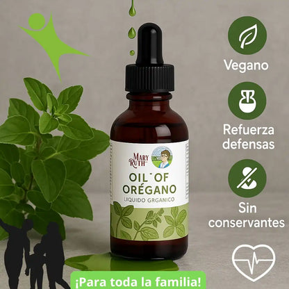 OregaDrop™ | Aceite de Orégano Líquido Orgánico (Gotas)