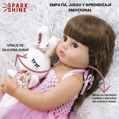 Baby Doll™ - Muñeca Reborn Real - Empatía, juego y Aprendizaje Emocional