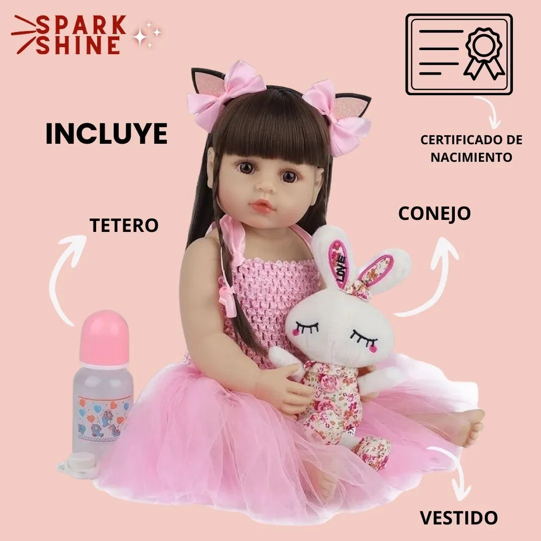 Baby Doll™ - Muñeca Reborn Real - Empatía, juego y Aprendizaje Emocional