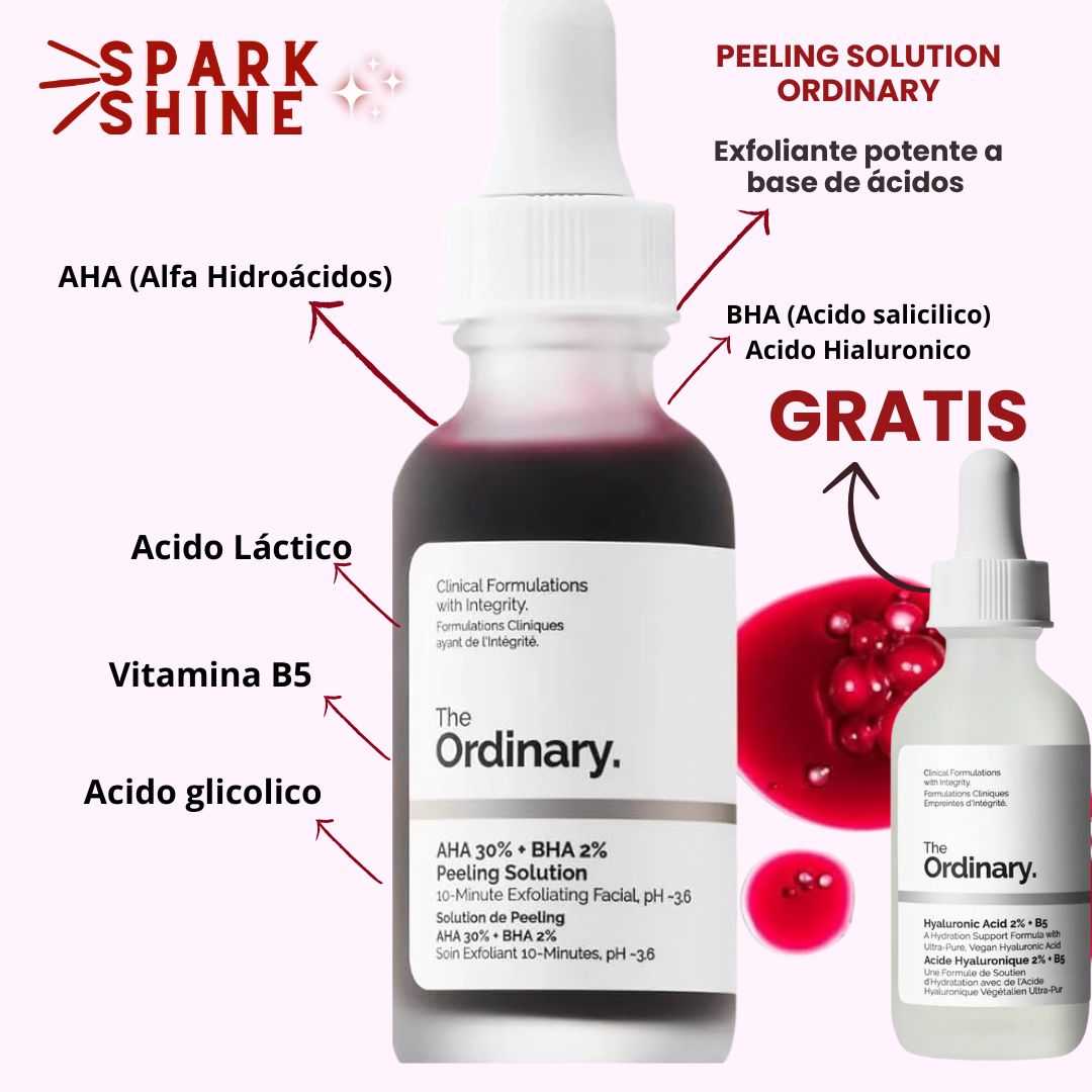 Peeling Solution Ordinary - Lleva GRATIS Acido Hialuronico