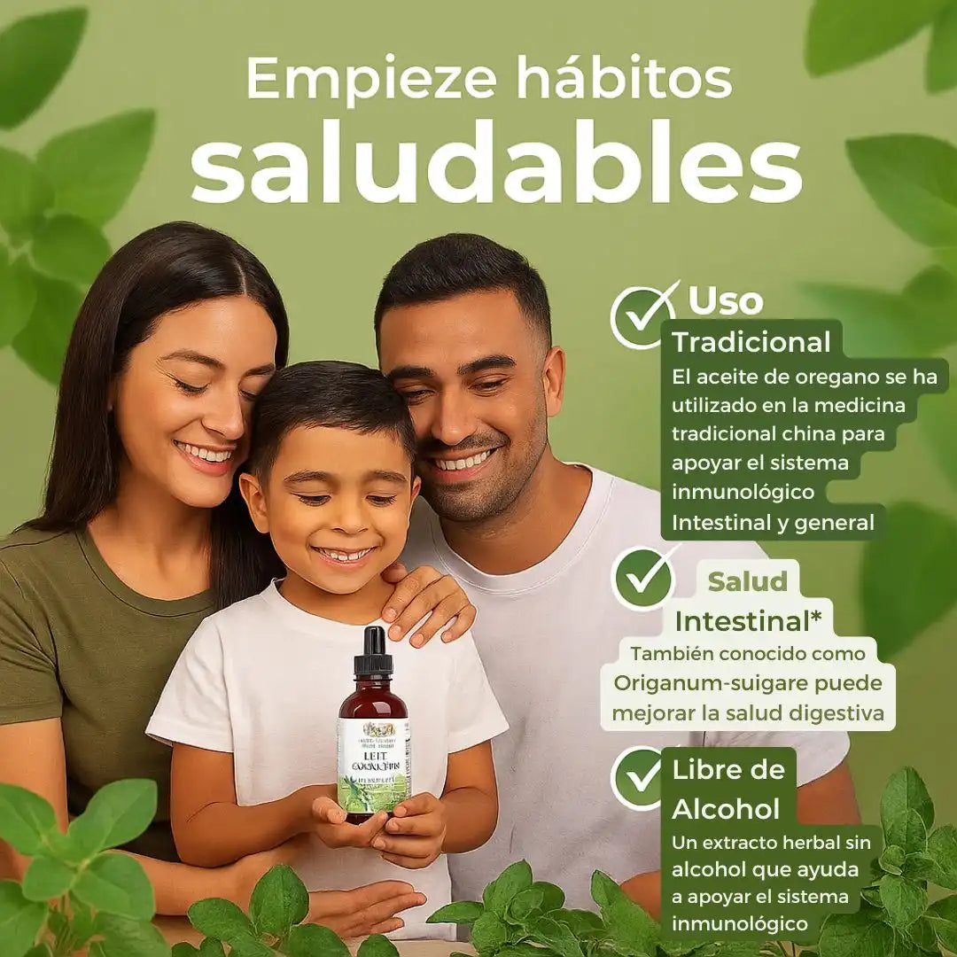 OregaDrop™ | Aceite de Orégano Líquido Orgánico (Gotas)