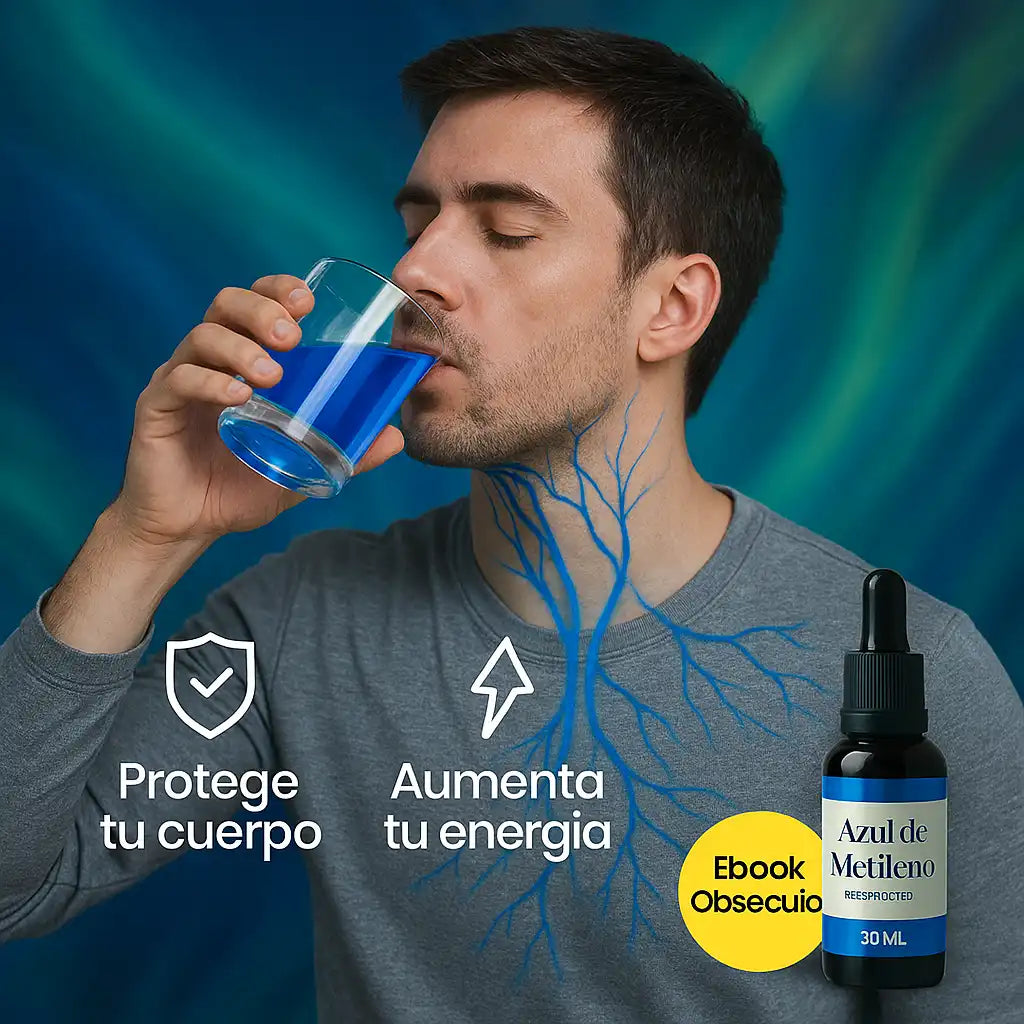 CellBlue® | Azul de Metileno - Activa tu mente, enfoque y memoria al 100%