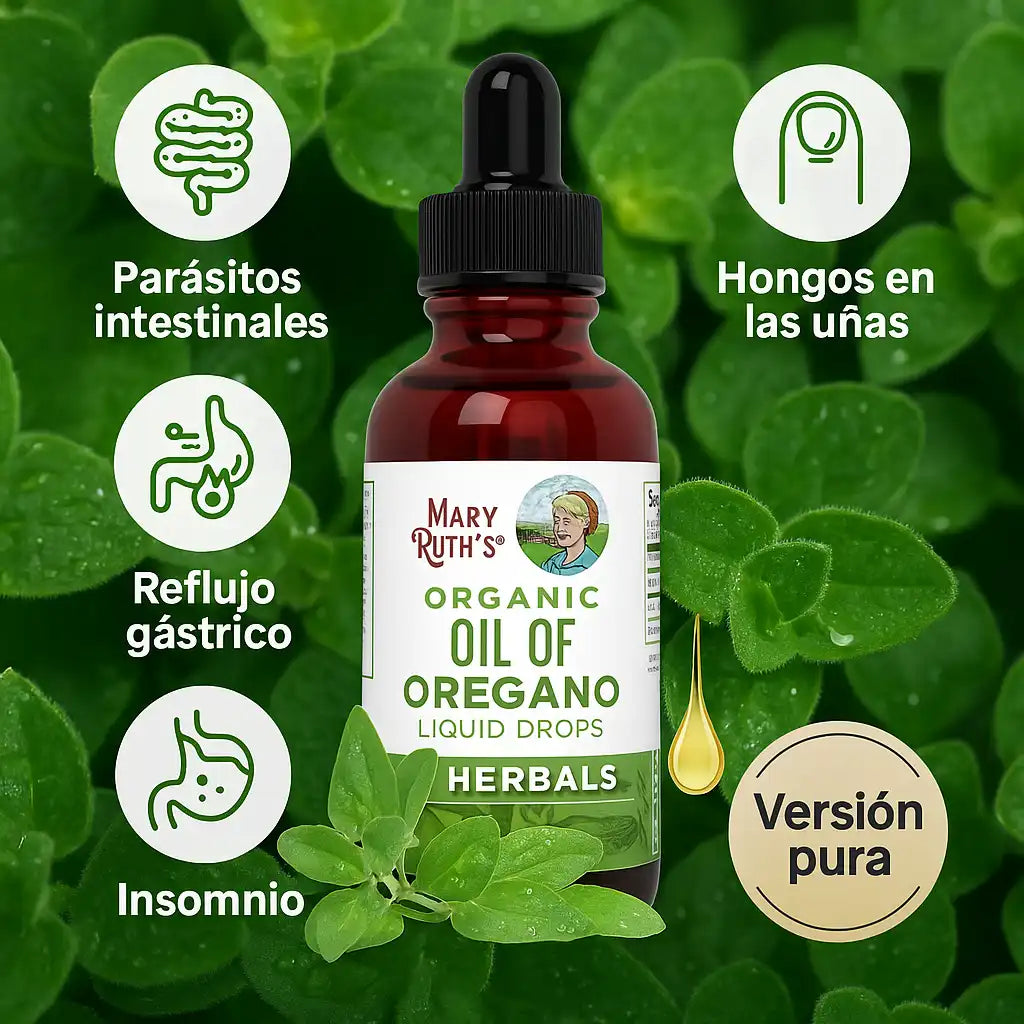 OregaDrop™ | Aceite de Orégano Líquido Orgánico (Gotas)