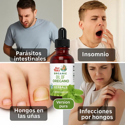OregaDrop™ | Aceite de Orégano Líquido Orgánico (Gotas)