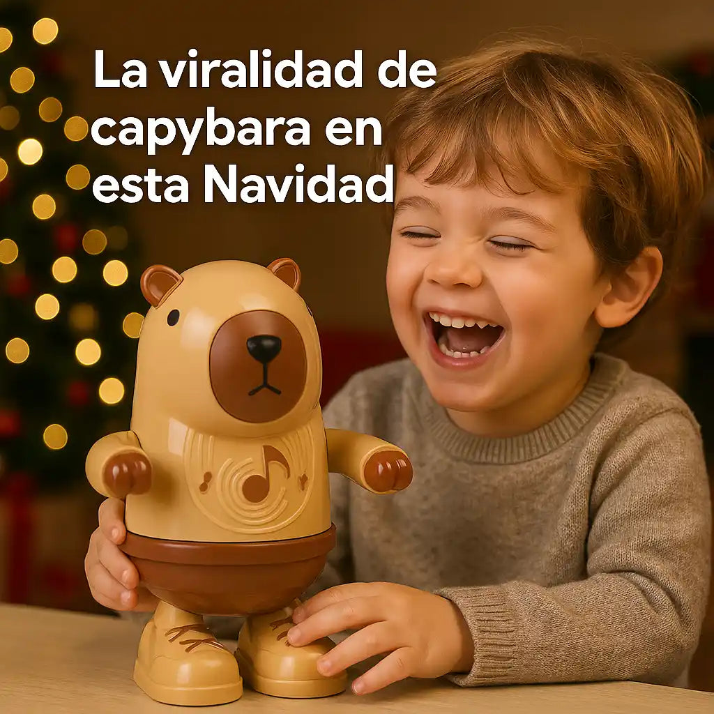 CapyDance® – Capibara Bailarín Navideño | El regalo que llena la casa de alegría