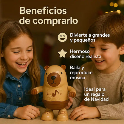 CapyDance® – Capibara Bailarín Navideño | El regalo que llena la casa de alegría