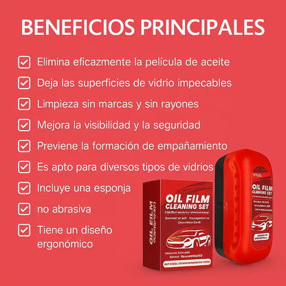 ClearView™ Cepillo Limpiador para Vidrios – Visibilidad total y sin manchas