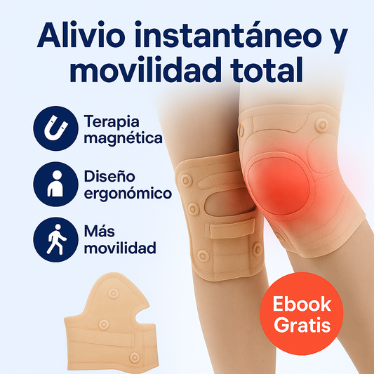 Rodillera Magnetica MagniFlex™ | Alivio instantáneo y movilidad total