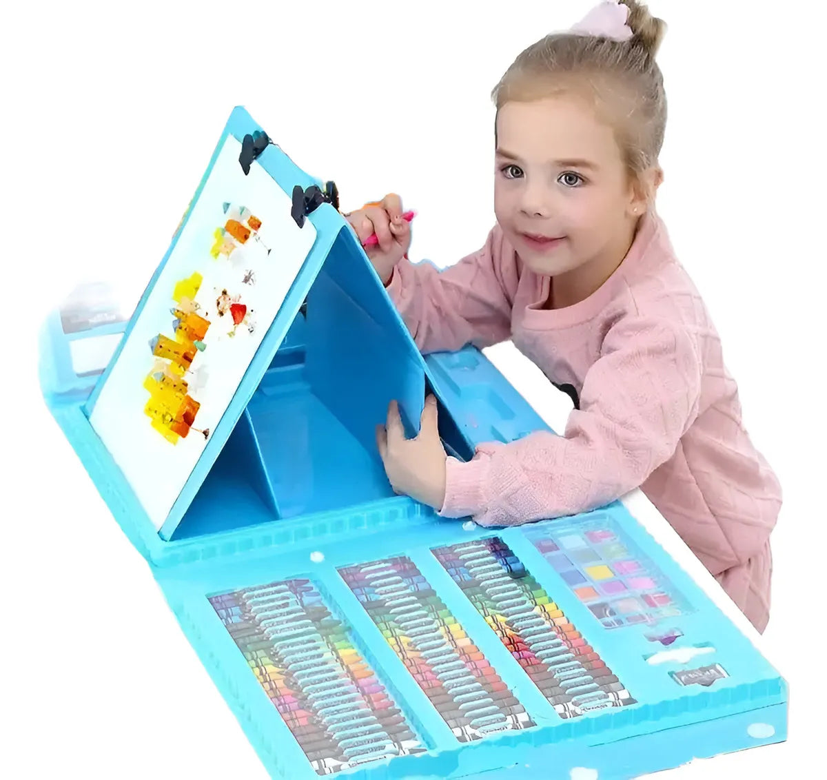 ArtBox® – Set de Arte 208 Piezas | Creatividad, diversión y cero pantallas