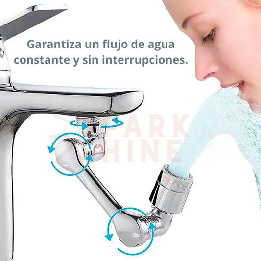 AquaFlex1080°™ Grifo Giratorio (flexibilidad Total)